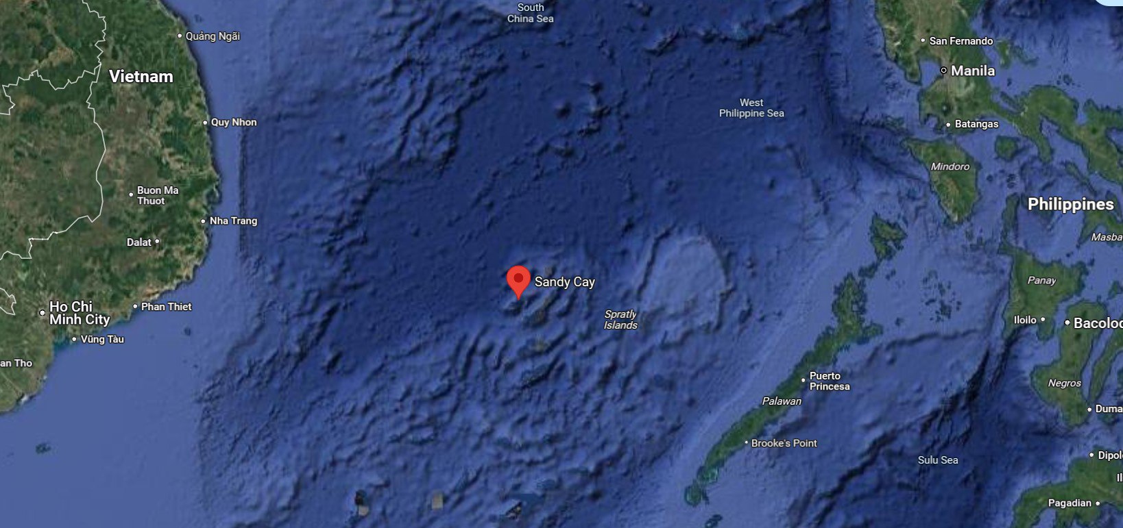 Китай узяв під контроль спірний риф Сенді-Кей