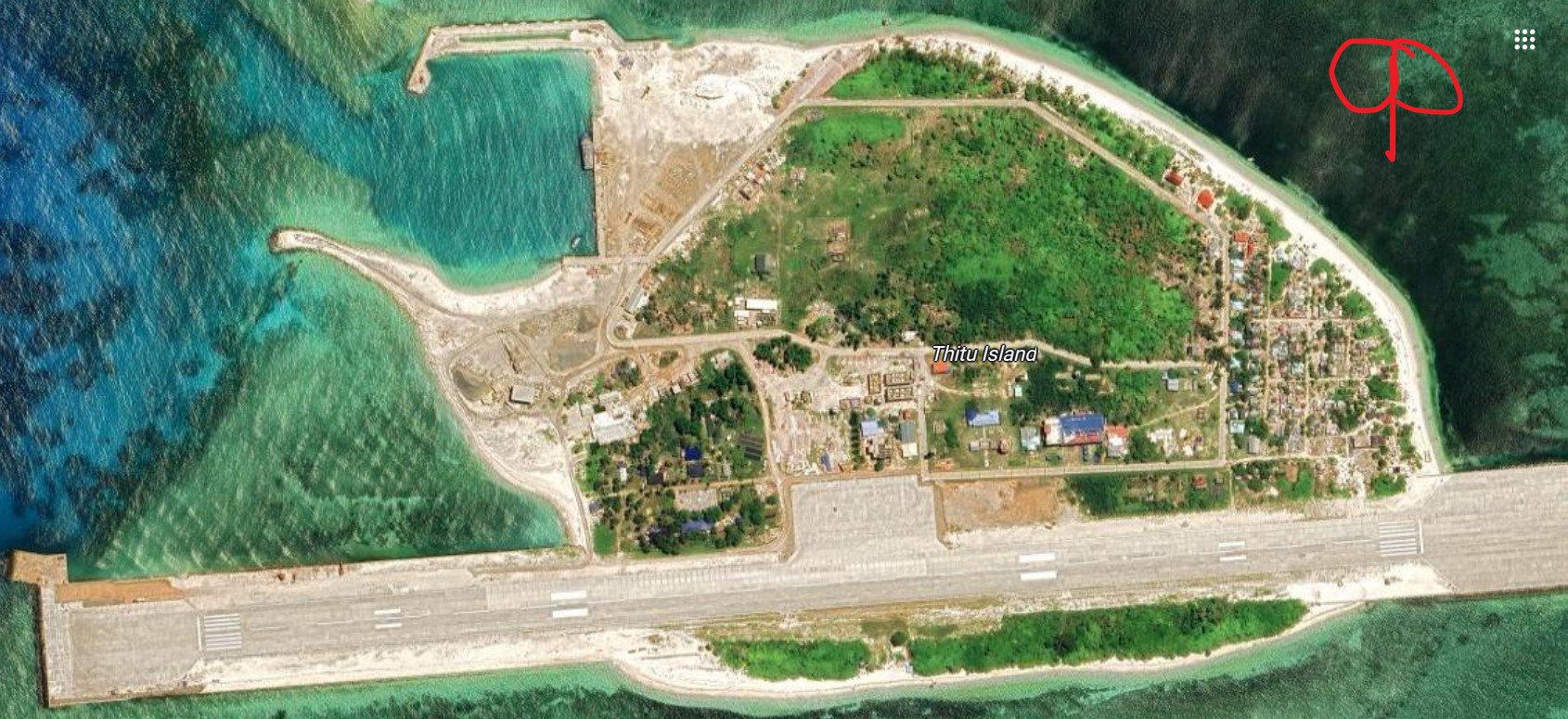 Китай узяв під контроль спірний риф Сенді-Кей