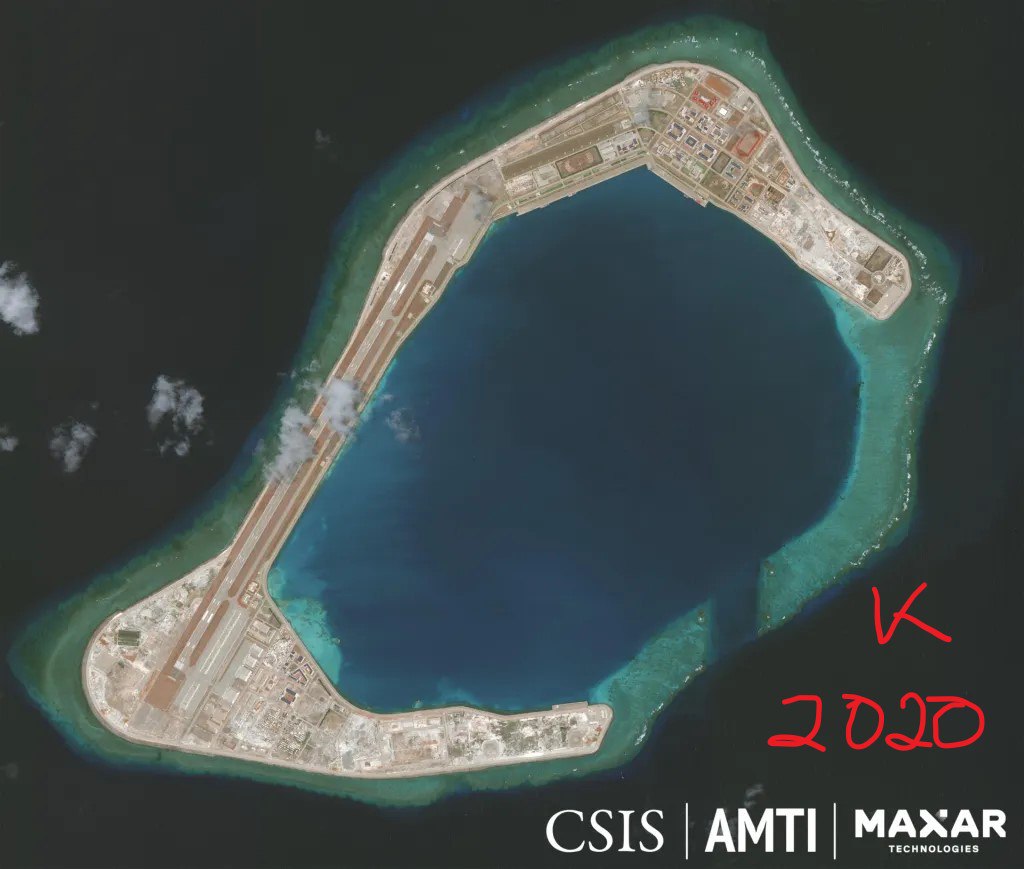 Китай узяв під контроль спірний риф Сенді-Кей