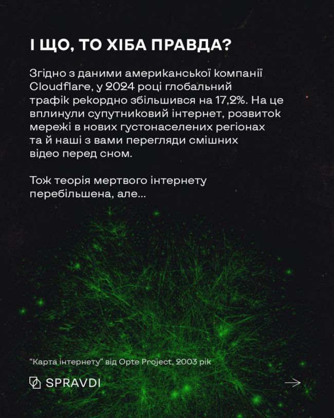 «Мертвий» інтернет і теорія «ботизації»: як росія створює інформаційний хаос у мережі «Мертвий» інтернет і теорія «ботизації»: як росія створює інформаційний хаос у мережі