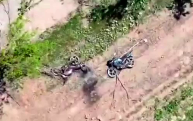 В мае РОВ интенсифицируют штурмовые действия с помощью мотоциклов