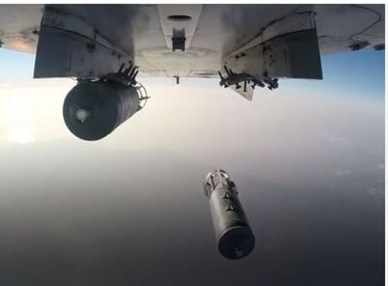 С 21 апреля российские самолеты сбросили еще 8 авиабомб на территорию болот и оккупированные части Украины