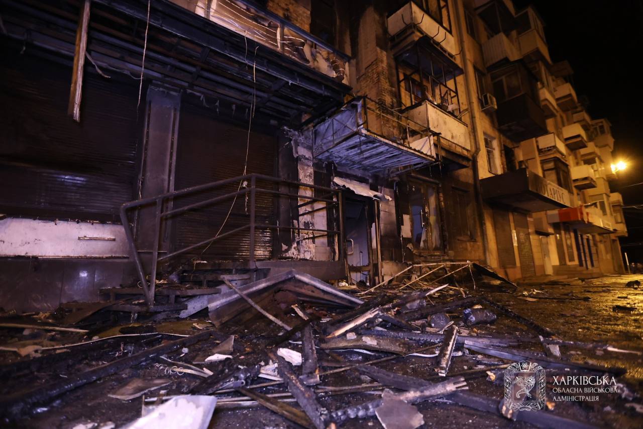 Протягом минулої доби від ворожих ударів постраждали 4 населені пункти та місто Харків (ФОТО)