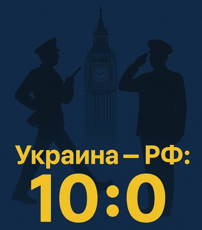 Украина - рф: 10:0. Немного о лондонском параде