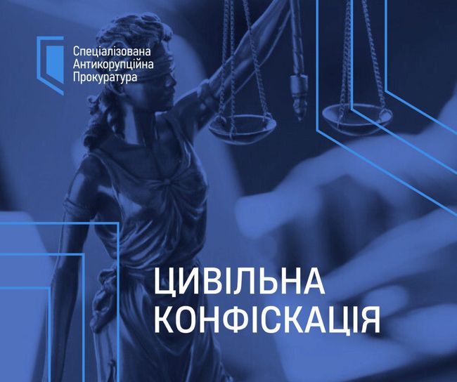 САП. Цивільна конфіскація