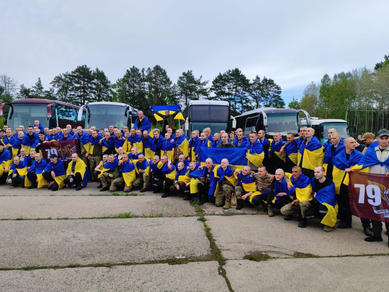 З російського полону повернули 205 українських військових