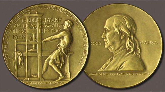 У США вручили Пулітцерівську премію — одну з найпрестижніших нагород у галузі журналістики та літератури