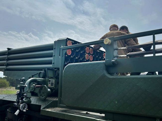 Національна гвардія України модернізує системи залпового вогню БМ-21 «Град»