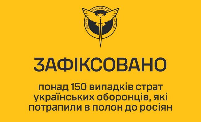 ГУР МО України зафіксувало понад 150 випадків страт українських оборонців, які потрапили в полон до росіян