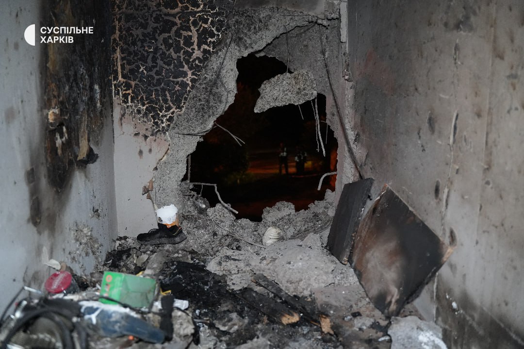Черговий акт російського терору у Харкові. Фото наслідків