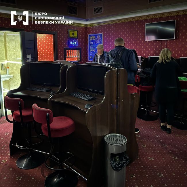 БЕБ у Київській області викрило та припинили діяльність десяти нелегальних гральних закладів