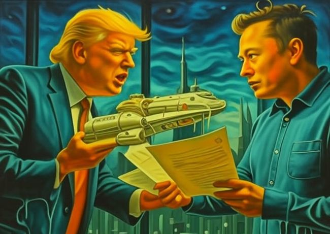 Про сварку Трампа і Маска, її причини і наслідки