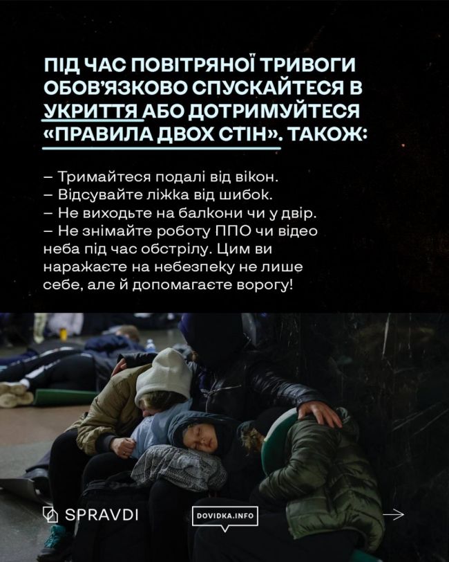 Чуєте сигнал повітряної тривоги? Мерщій в укриття, а не на балкон Чуєте сигнал повітряної тривоги? Мерщій в укриття, а не на балкон