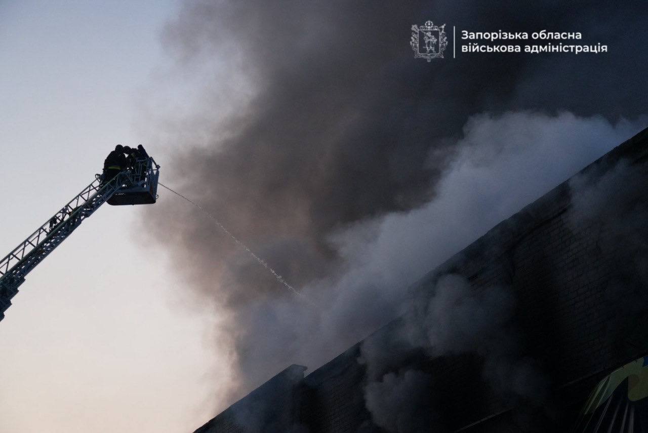 Запоріжжя атакували 14 ворожих Шахедів Запоріжжя атакували 14 ворожих Шахедів