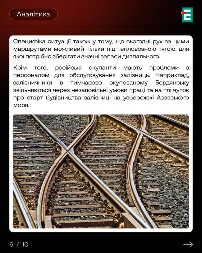 Чи можна знищити залізничний коридор окупантів зі сходу на Крим