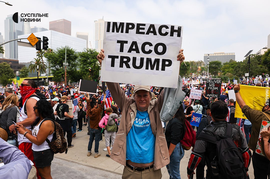 У США — масові протести проти Трампа