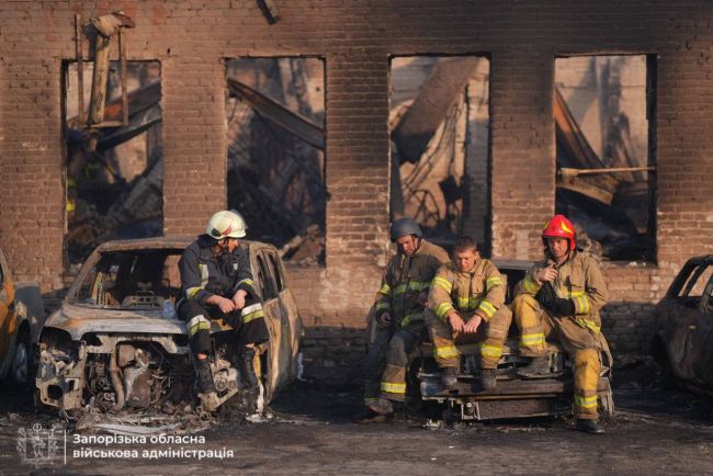 Наслідки нічних атак РФ Наслідки нічних атак РФ