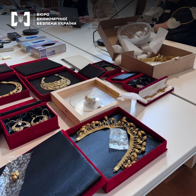 БЕБ провело експертизу Скіфського золота, вивезено у Мадрид БЕБ провело експертизу Скіфського золота, вивезено у Мадрид