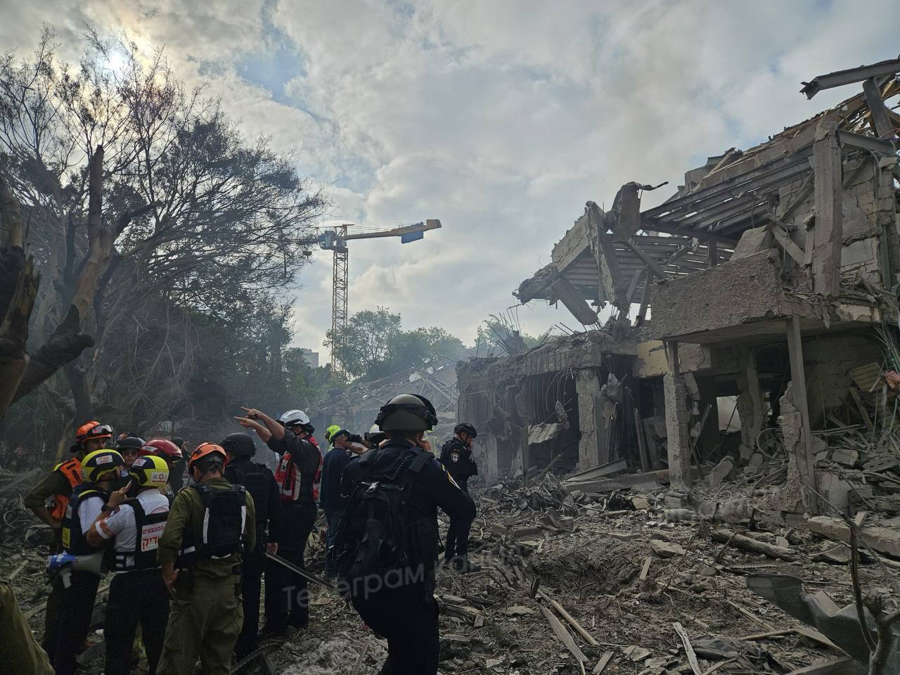 Іран відповів ударами по Ізраїлю (ФОТО)