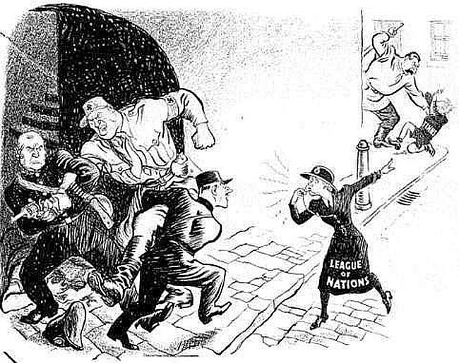 28 червня 1919 року було засновано Лігу Націй