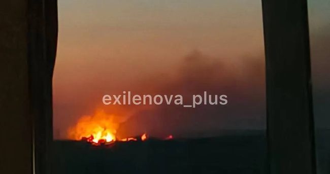 Невідомі БпЛА влаштували росіянам запальне пробудження сьогодні Невідомі БпЛА влаштували росіянам запальне пробудження сьогодні