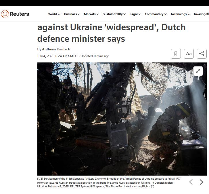 Нідерланди та Німеччина мають докази, що росія посилює використання забороненої хімічної зброї