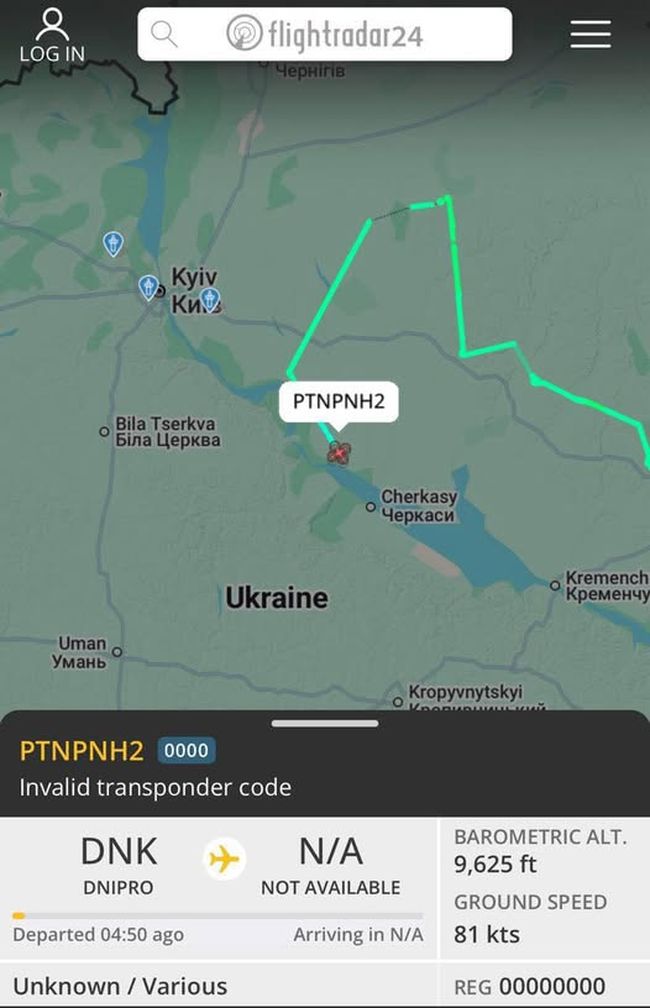 Над Україною ледь не вперше з початку війні літали два цивільні літаки