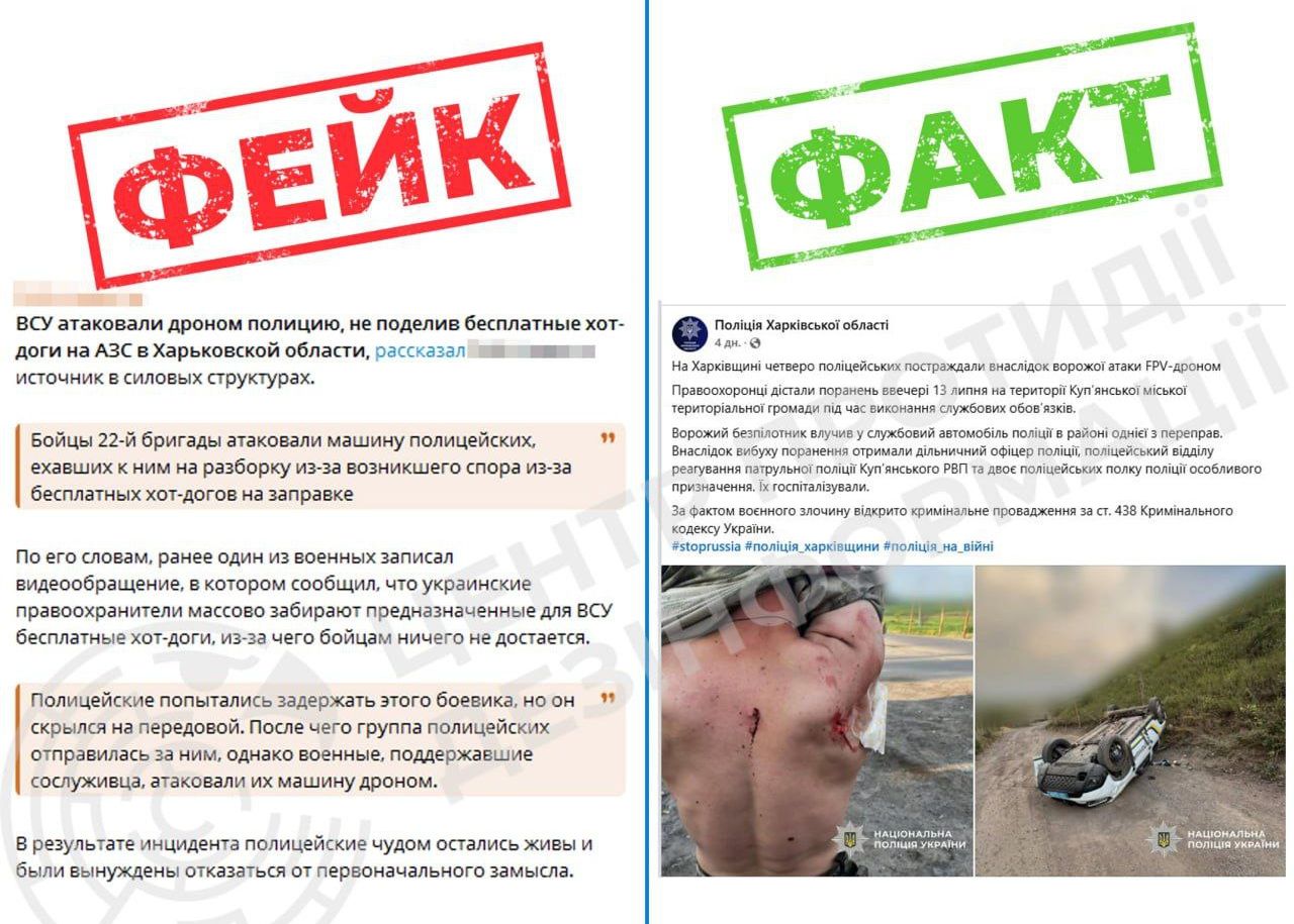 Знову російська брехня