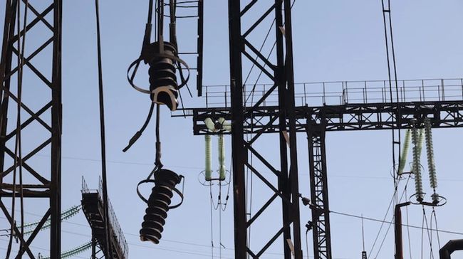 На всій окупованій території Запорізької області блекаут