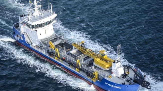 На українському судні в гирлі Дунаю стався вибух