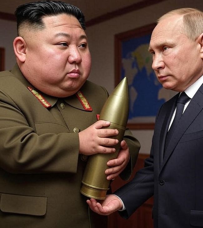 КНДР передала росії близько 6,5 млн снарядів різних калібрів і сотні артсистем, – розвідка