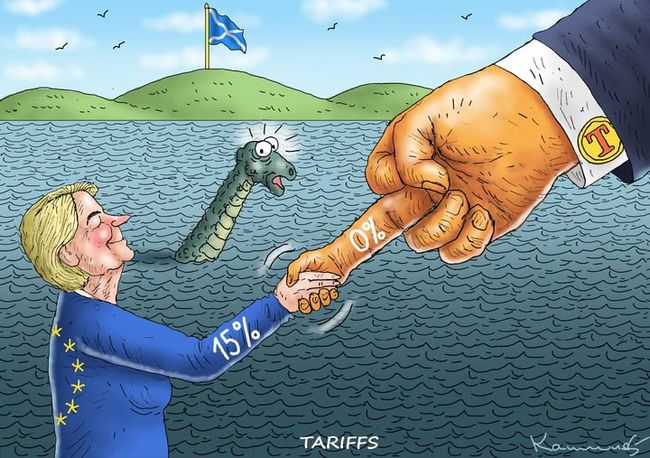 Члени Європарламенту критикують торгівельну угоду зі США Члени Європарламенту критикують торгівельну угоду зі США