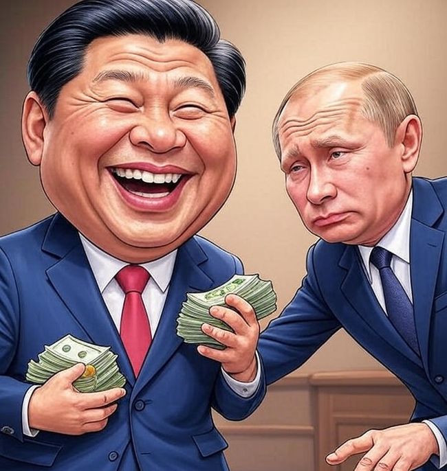 «Щас Кітай їм поможєт. Дєньгамі і всєм остальним»