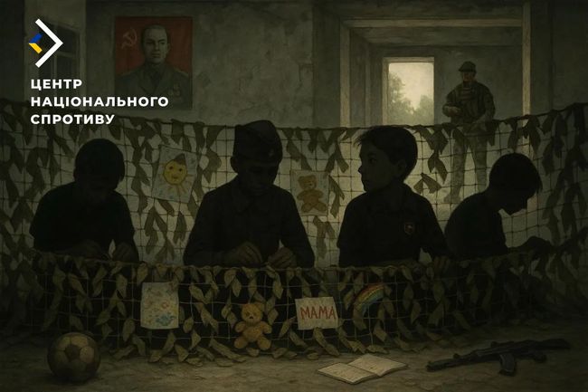 Окупанти перетворюють канікули на військові збори