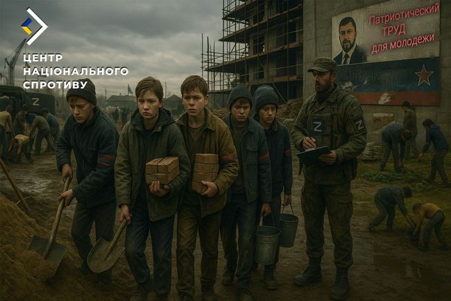 Окупанти відроджують радянську практику примусової праці неповнолітніх