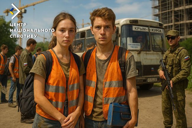 Кримську молодь примусово відправляють на роботи в Курську область Кримську молодь примусово відправляють на роботи в Курську область