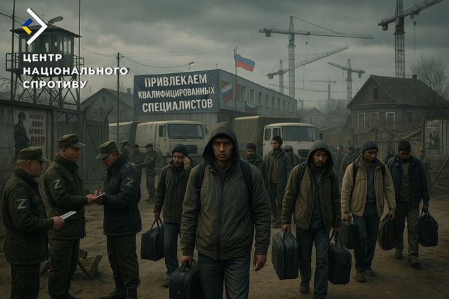 російські окупанти завозять іноземців на окуповані території, щоб витіснити українців