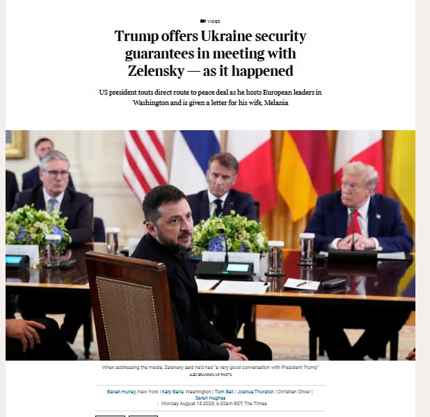 Зустріч Трампа і Зеленського на перших шпальтах ТОП-видань — лідери виглядали ближчими, ніж коли-небудь Зустріч Трампа і Зеленського на перших шпальтах ТОП-видань — лідери виглядали ближчими, ніж коли-небудь