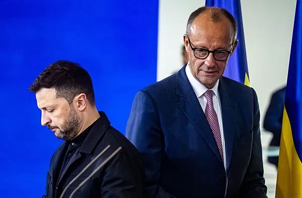 Брифинг Мерца по итогам встречи в Белом Доме