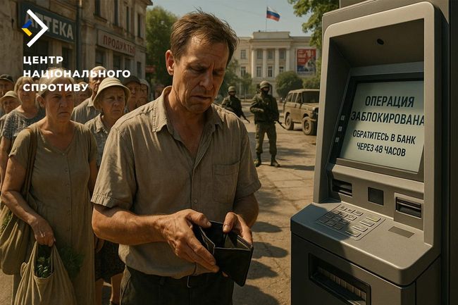 Мешканцям ТОТ Криму обмежать доступ до власних грошей