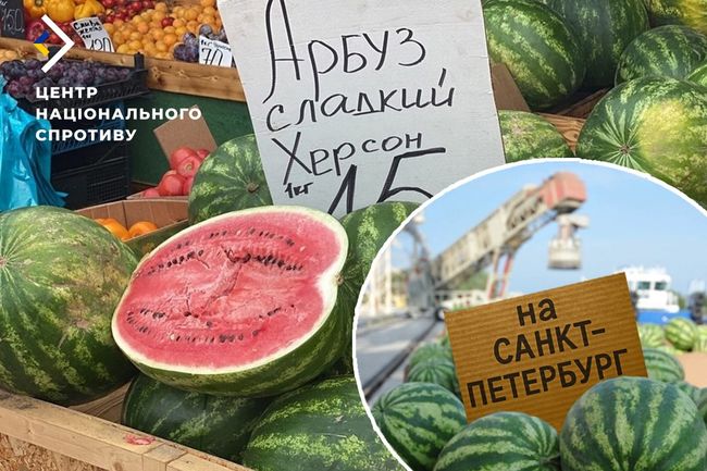 На ТОТ Херсонщини дефіцит кавунів На ТОТ Херсонщини дефіцит кавунів