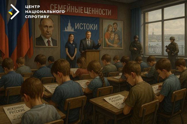 Окупанти виховують заміну для українців на ТОТ України Окупанти виховують заміну для українців на ТОТ України