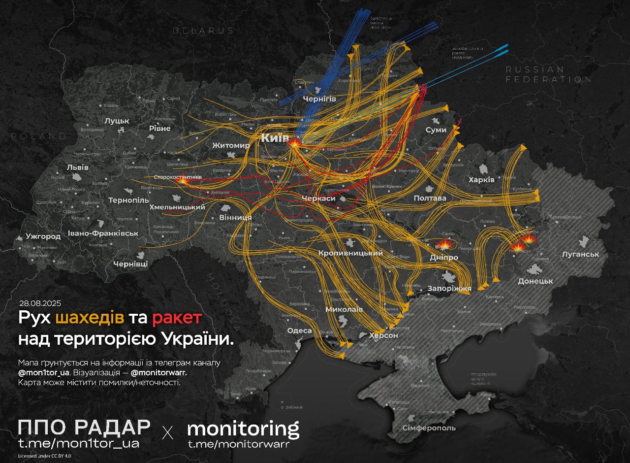 У сьогоднішній атаці, росія НЕ використала усі споряджені стратегічні бомбардувальники