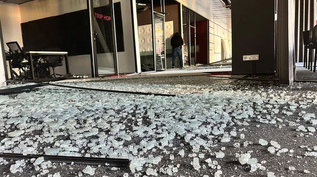 росіяни серйозно пошкодили офіс аналітичного центру ексвіцепремєра