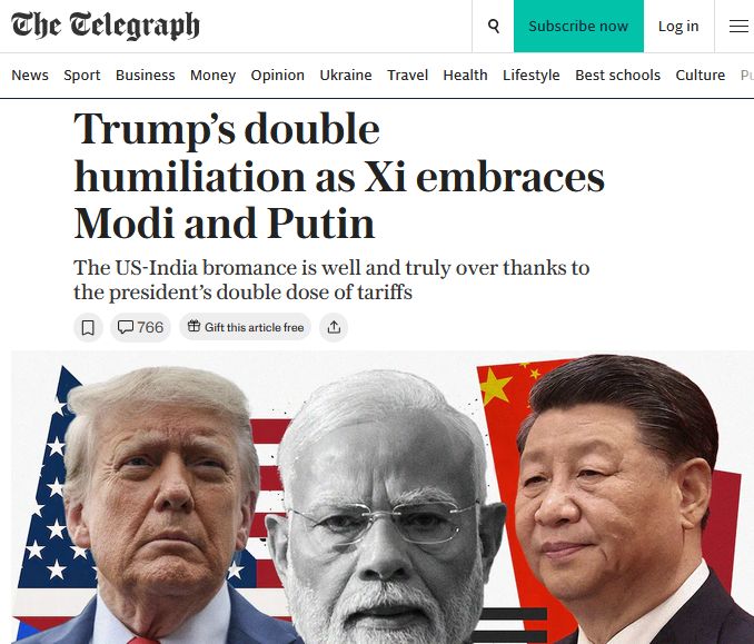 Якщо Трамп сподівався поставити Індію на коліна, то справи йдуть не за планом