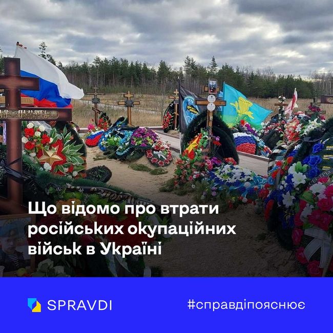 Що відомо про втрати російських окупаційних військ в Україні