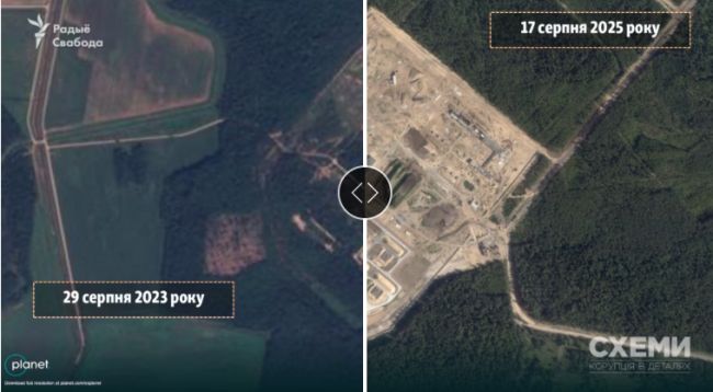 Під Мінськом зводять секретну військову базу, де можуть розмістити Орешник Під Мінськом зводять секретну військову базу, де можуть розмістити Орешник