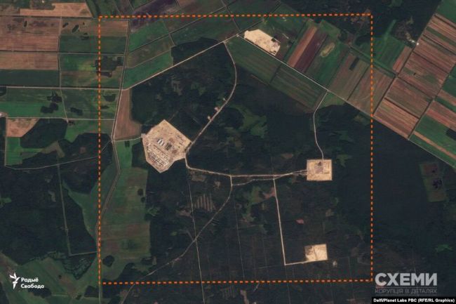 Під Мінськом зводять секретну військову базу, де можуть розмістити Орешник Під Мінськом зводять секретну військову базу, де можуть розмістити Орешник