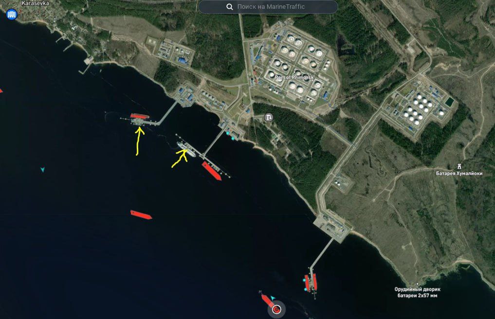 Атака на порт Приморск 12 сентября. Последствия