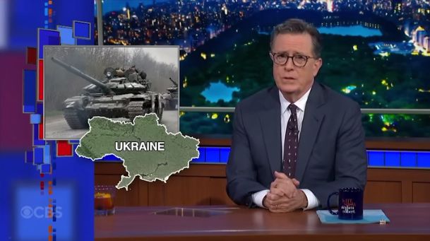 У популярному американському The Late Show на телеканалі CBS показали мапу України без Криму